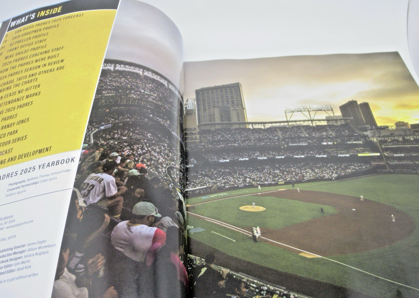 San Diego Padres 2025 Yearbook Magazine (150 Pages)