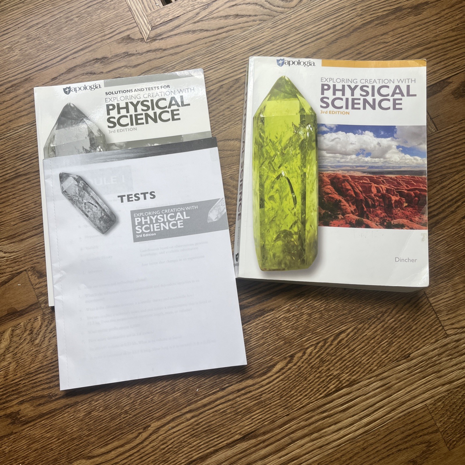 Exploring Creation Physical Science Apologia 3rd Edition