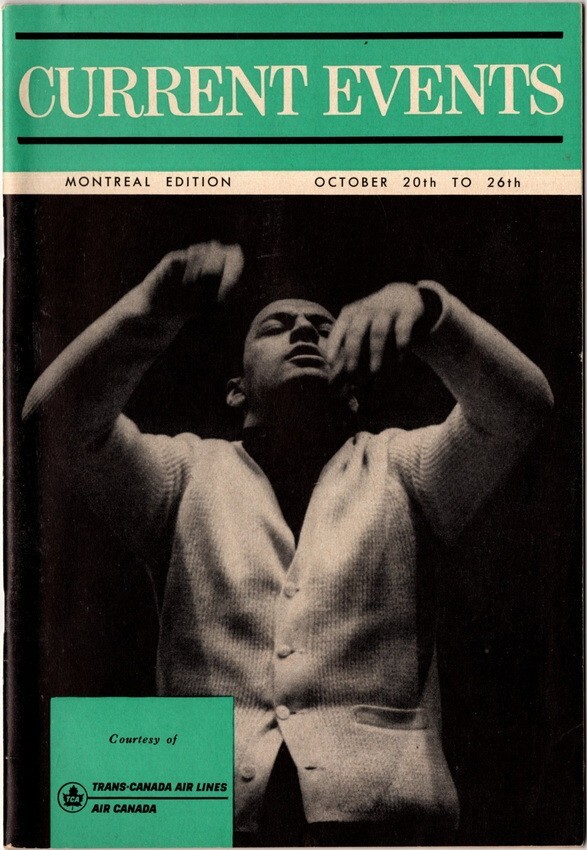 Current Events, Montreal Edition, October 20-26, Vol XLI, NO.42, October 1962