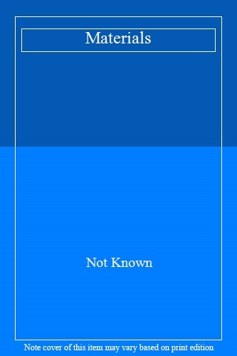 Materials By Not Known