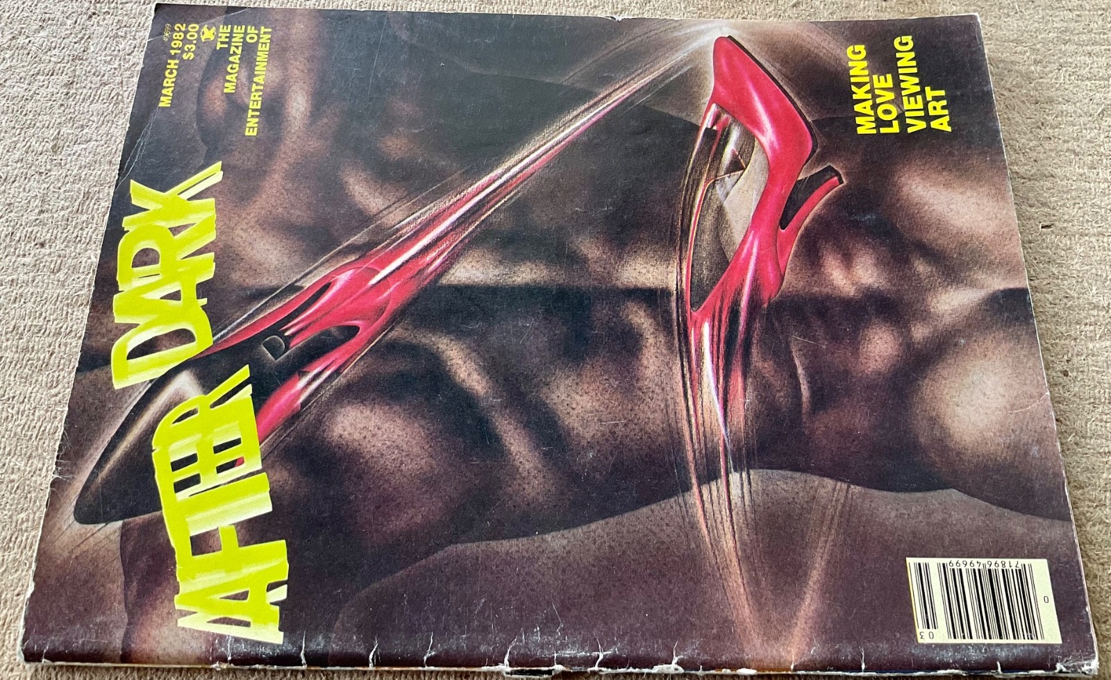 AFTER DARK Magazine VTG Issue March 1982 – Katsu Yoshida & New York’s Art Scene