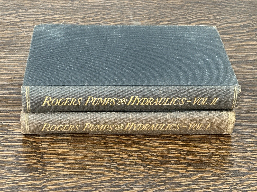 Pumps and Hydraulics by William Rogers Part 1&2 (1905)