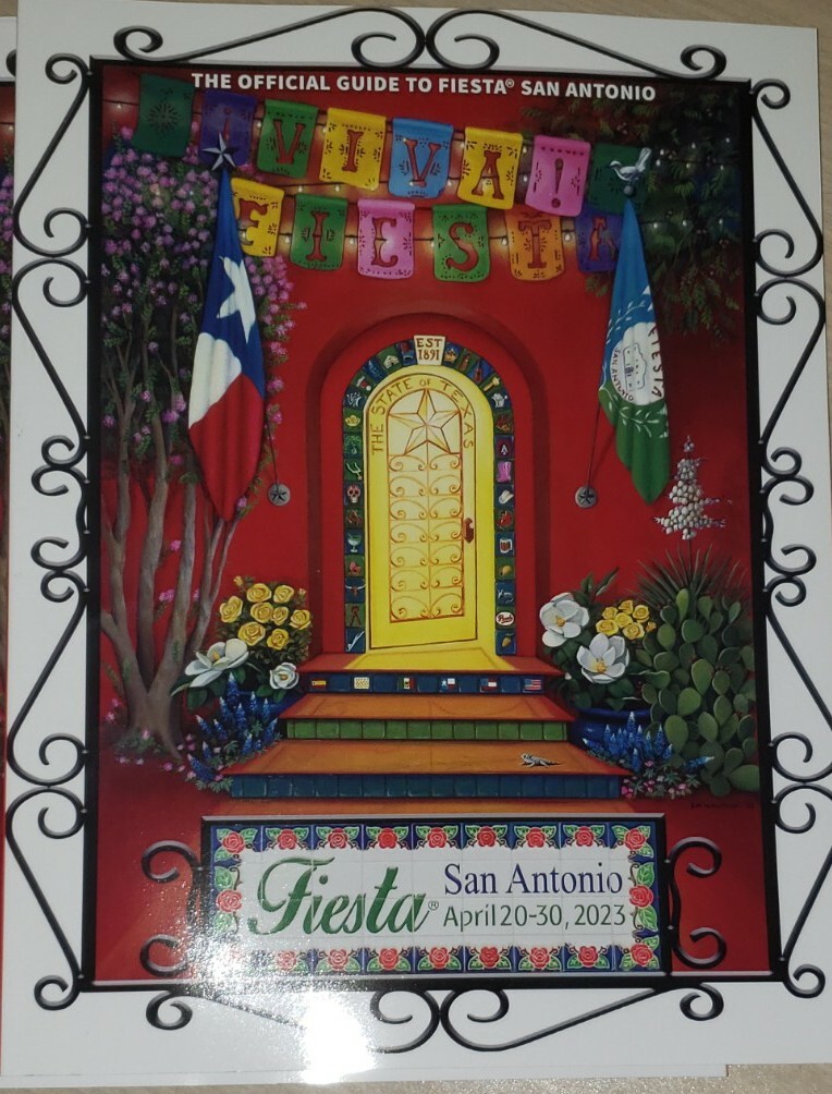 San Antonio Fiesta „The Official Guide To Fiesta Magazine 2023“ – 130 PAGES
