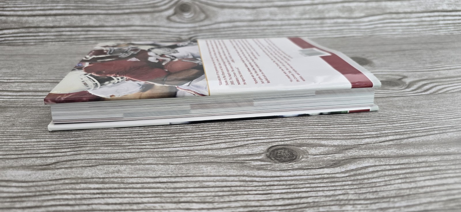 Alabama Crimson Tide Football History Book Mark Mayfield HC 2018 NCAA Bama