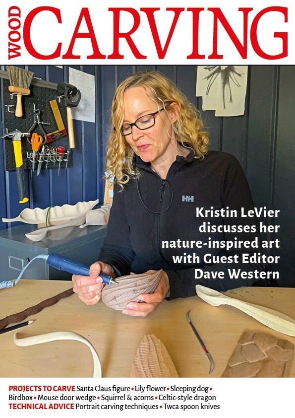 WOOD CARVING MAGAZINE #204 2024 UK | KRISTIN LEVIER