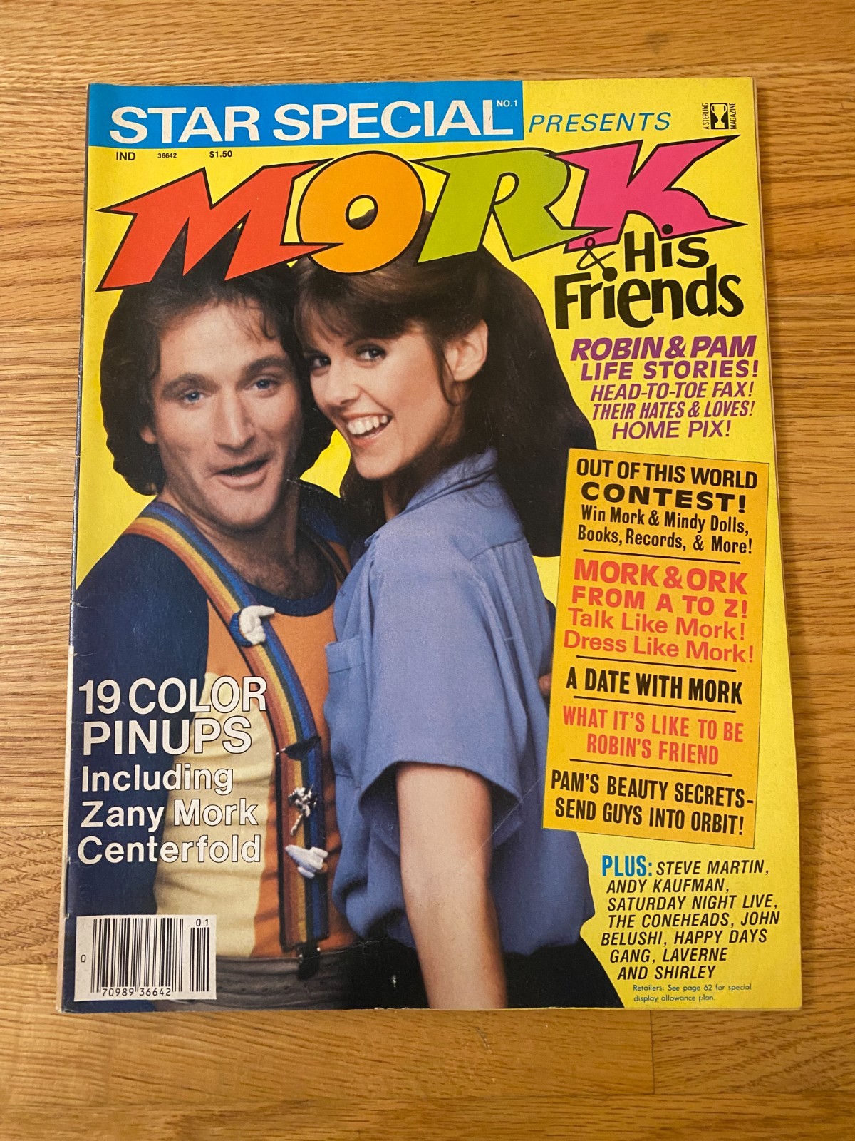 Star Special Presents Mork & His Friends Magazine Mindy TV Show Vintage Movies