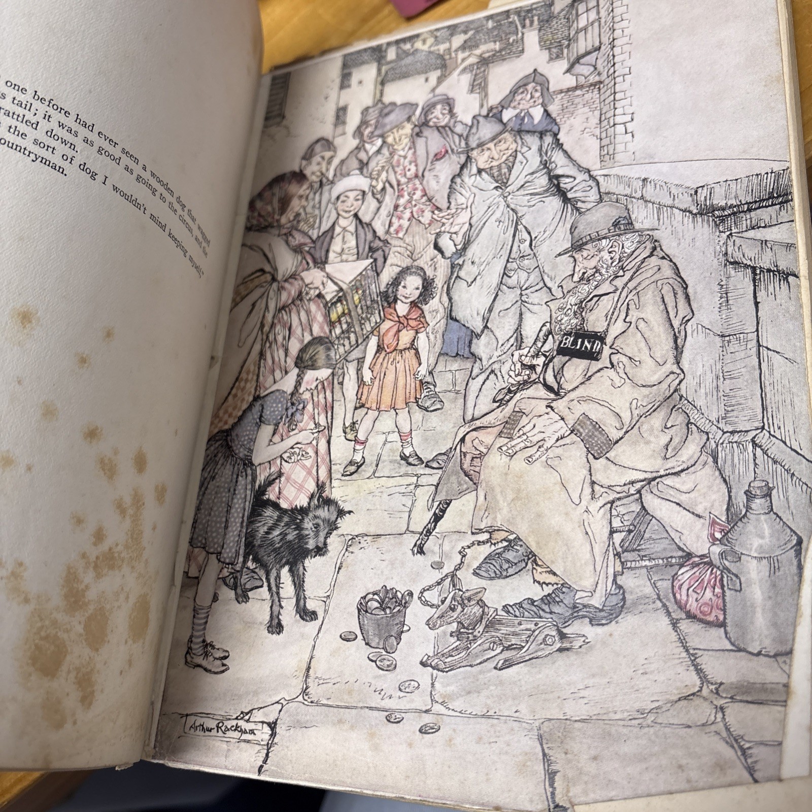 Poor Cecco – Margery Williams Bianco / Arthur Rackham 1925 Original HC