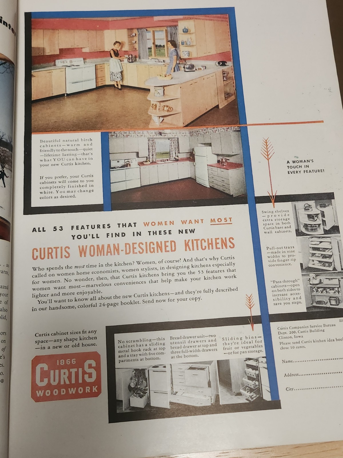 Vintage March 1954 House & Garden Magazine