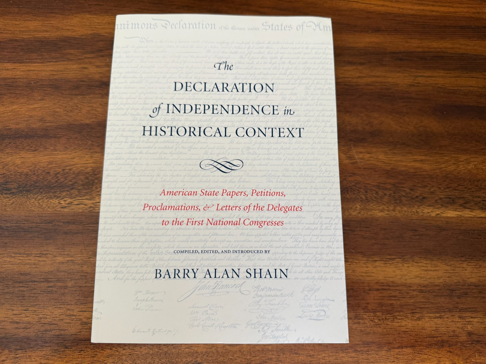 Declaration of Independence in Historical Context : American State Papers,…