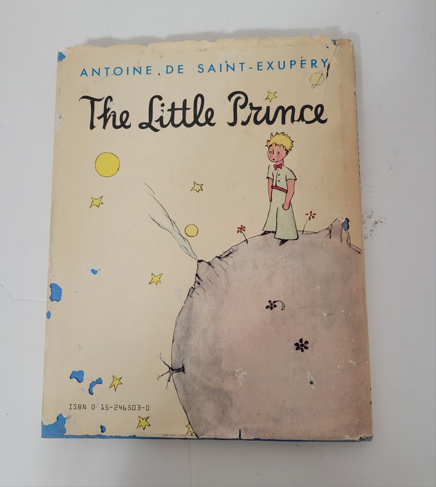 The Little Prince by Antoine De Saint-Exupery Hardcover DJ Harcourt Brace 1982
