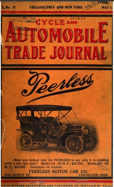 AUTOMOBILE TRADE JOURNAL 1900S 84 Unique Issues In PDF Format On USB Thumb Drive