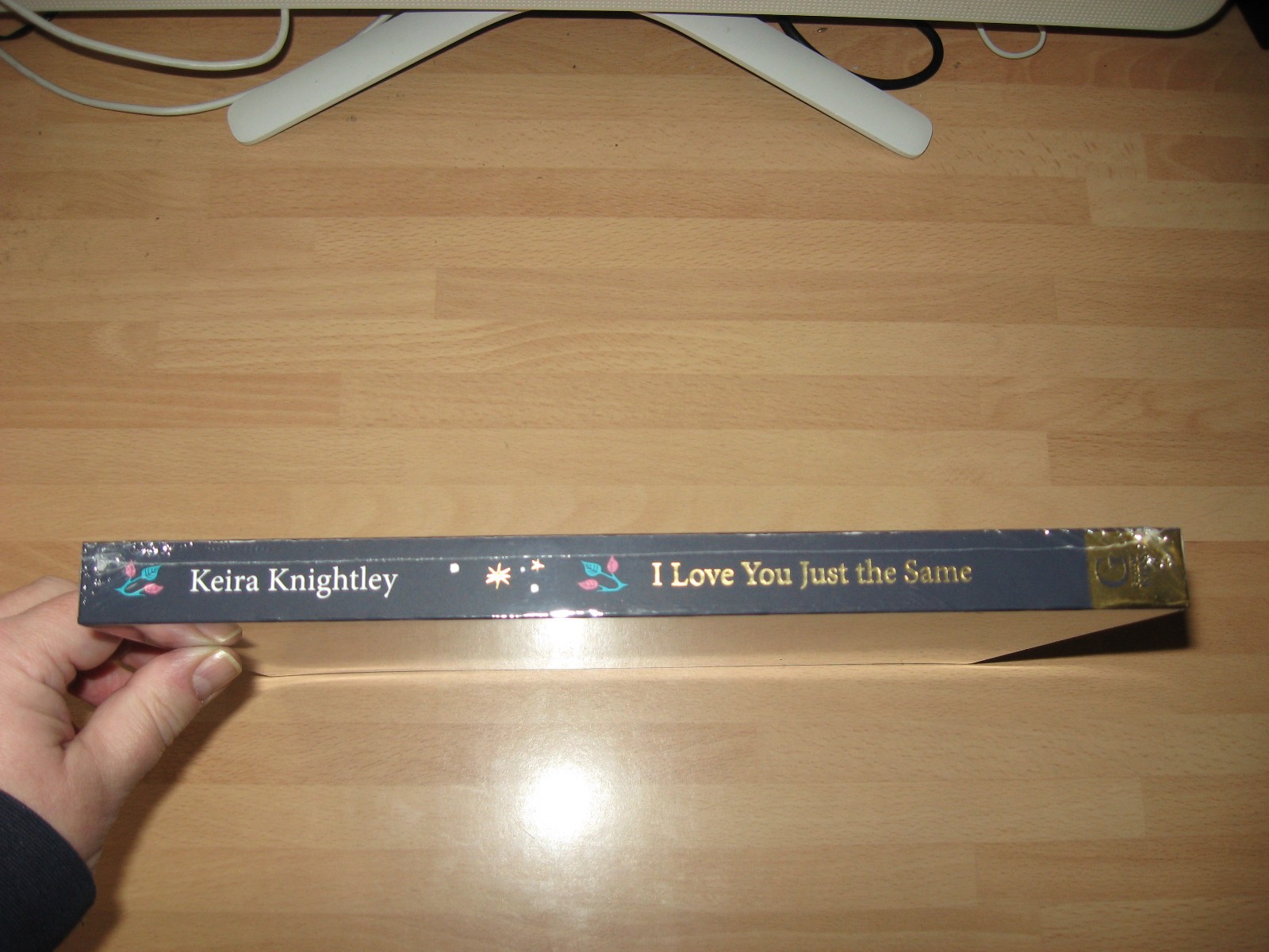 Keira Knightley Signed I Love You Just The Same 1st print slipcased self illus.