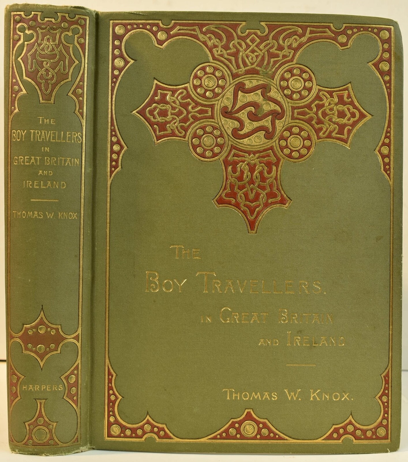 1891 BOY TRAVELLERS IN GREAT BRITAIN & IRELAND Thomas Knox Scotland Hebrides 1st