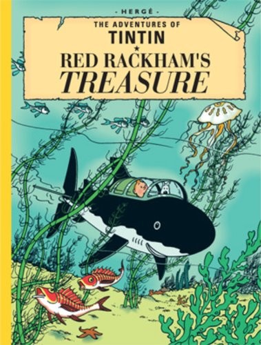 RED RACKHAM’S TREASURE: COLLECTOR’S GIANT FACSIMILE By Herge – Hardcover *Mint*