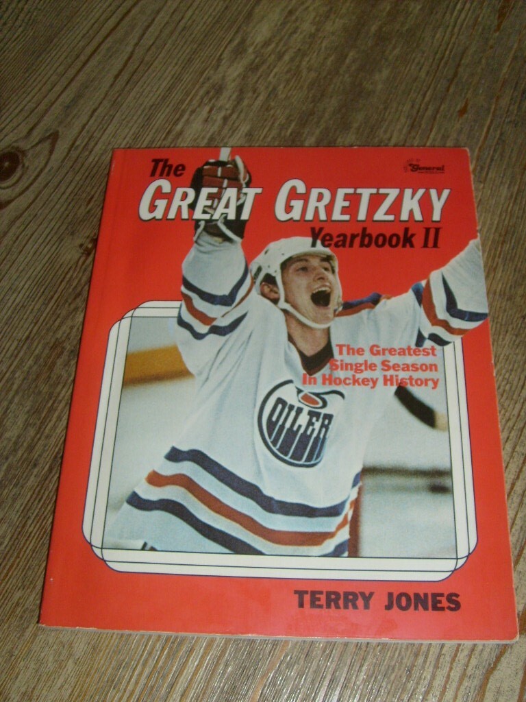 The Great Gretzky Yearbook II by Terry Jones 1982 Wayne Gretzky Edmonton Oilers