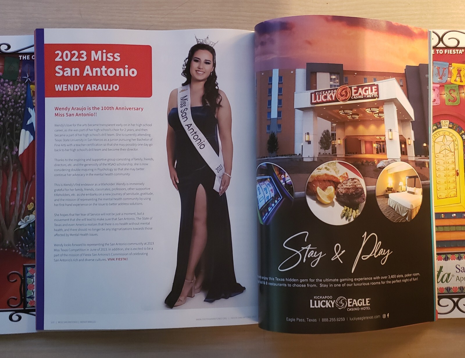 San Antonio Fiesta „The Official Guide To Fiesta Magazine 2023“ – 130 PAGES