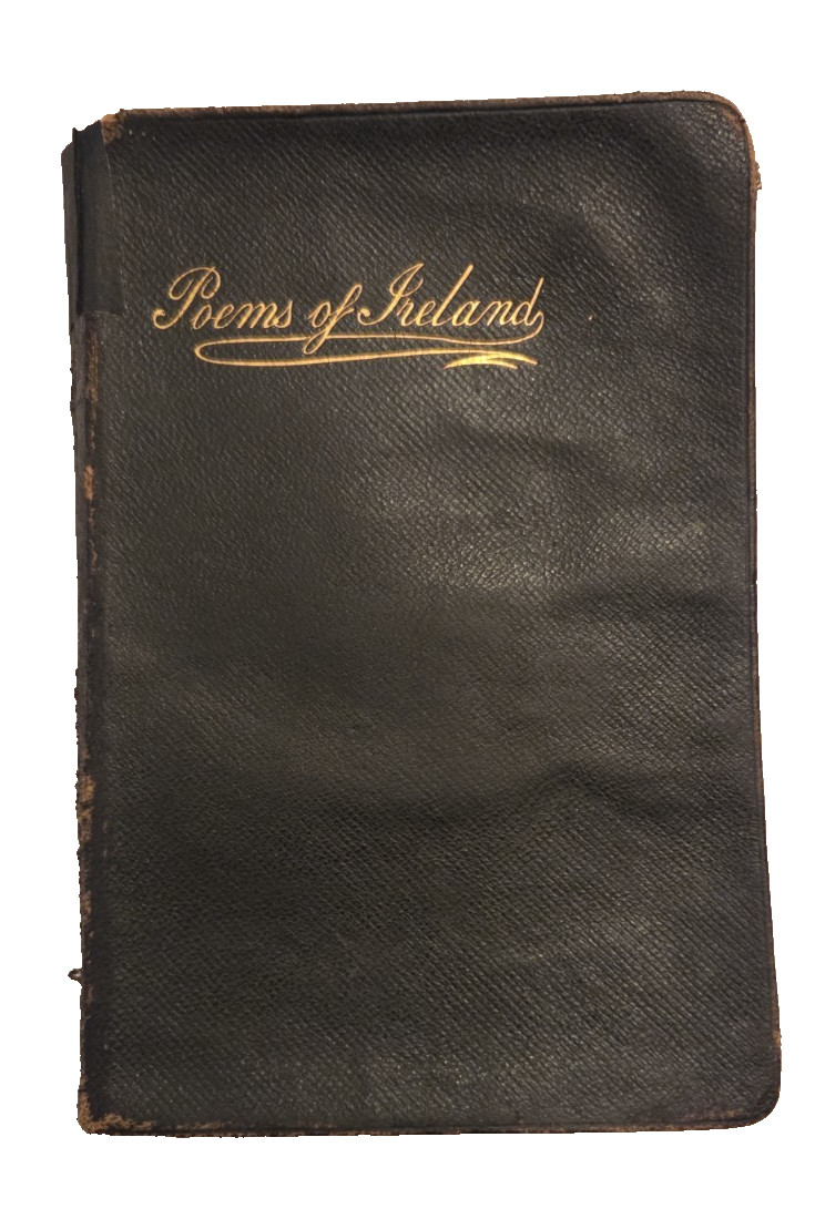 Poems of Ireland Samuel Lover 1858/1884 Flexible Leather Binding