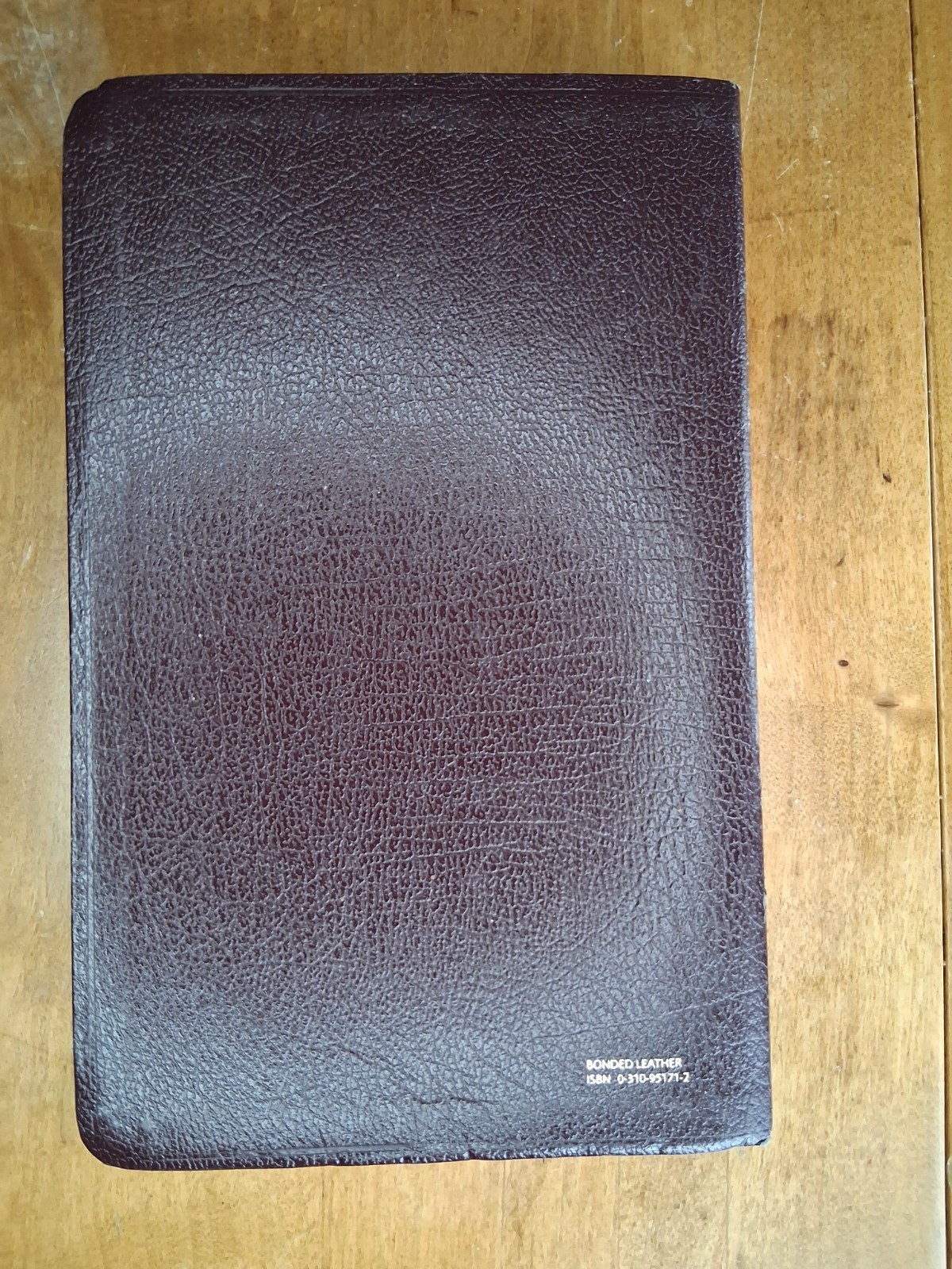 Amplified Bible: Gold Gilded, Burgundy Bonded Leather AMP Zondervan 1987 – EUC