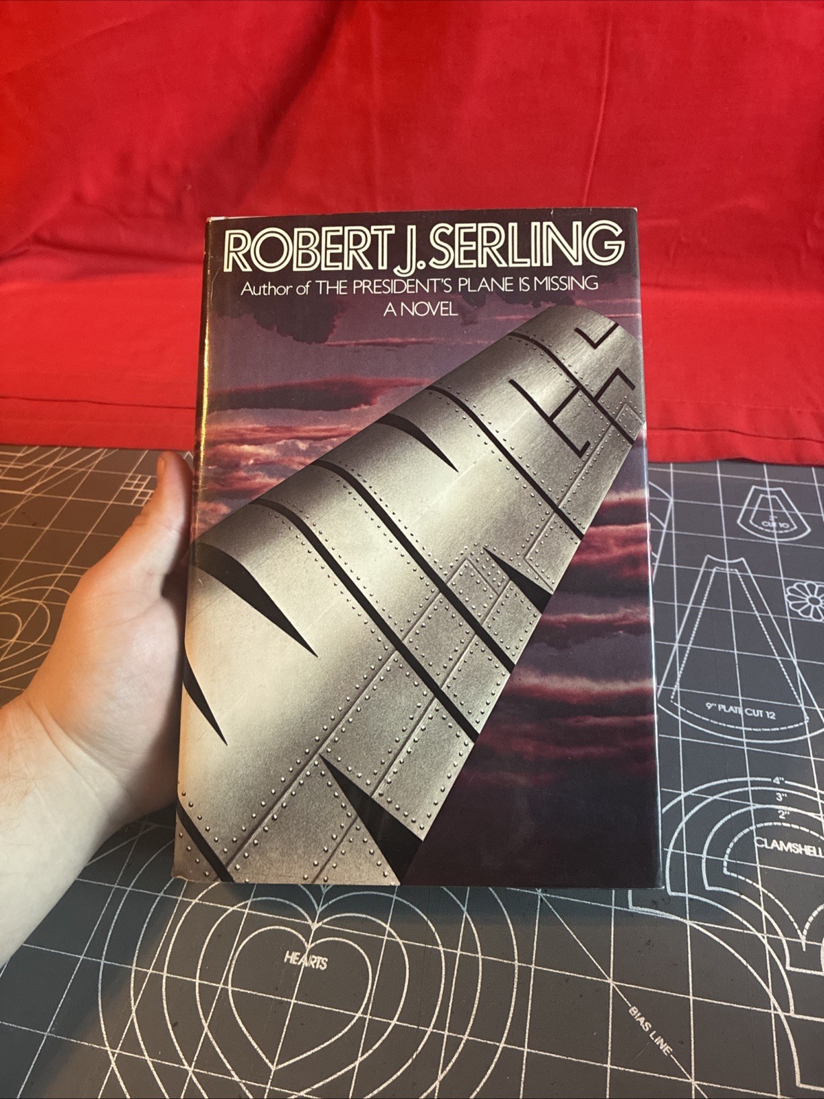 Vintage 1978 1st Printing Wings by Robert J. Serling Hardcover Book