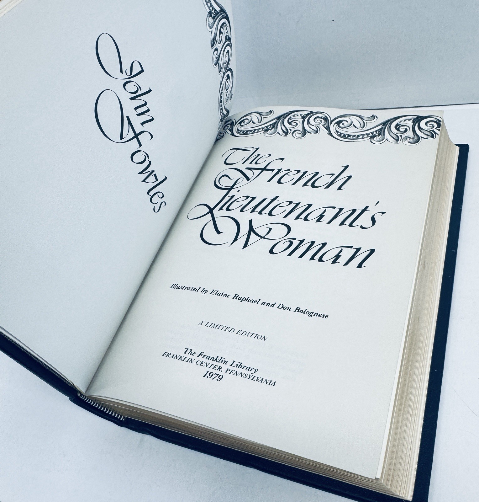 SIGNED The French Lieutenant’s Woman Leather Bound JOHN FOWLES