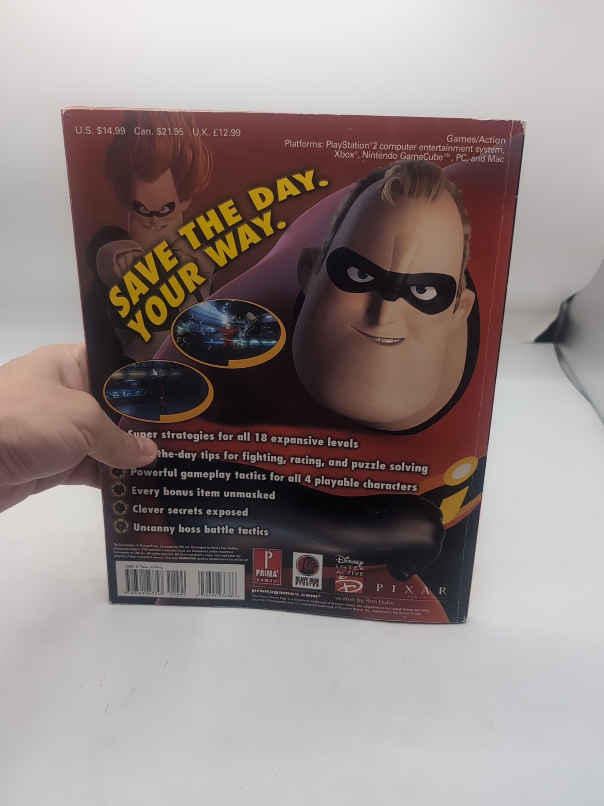 Disney Pixar The Incredibles Prima Official Game Guide
