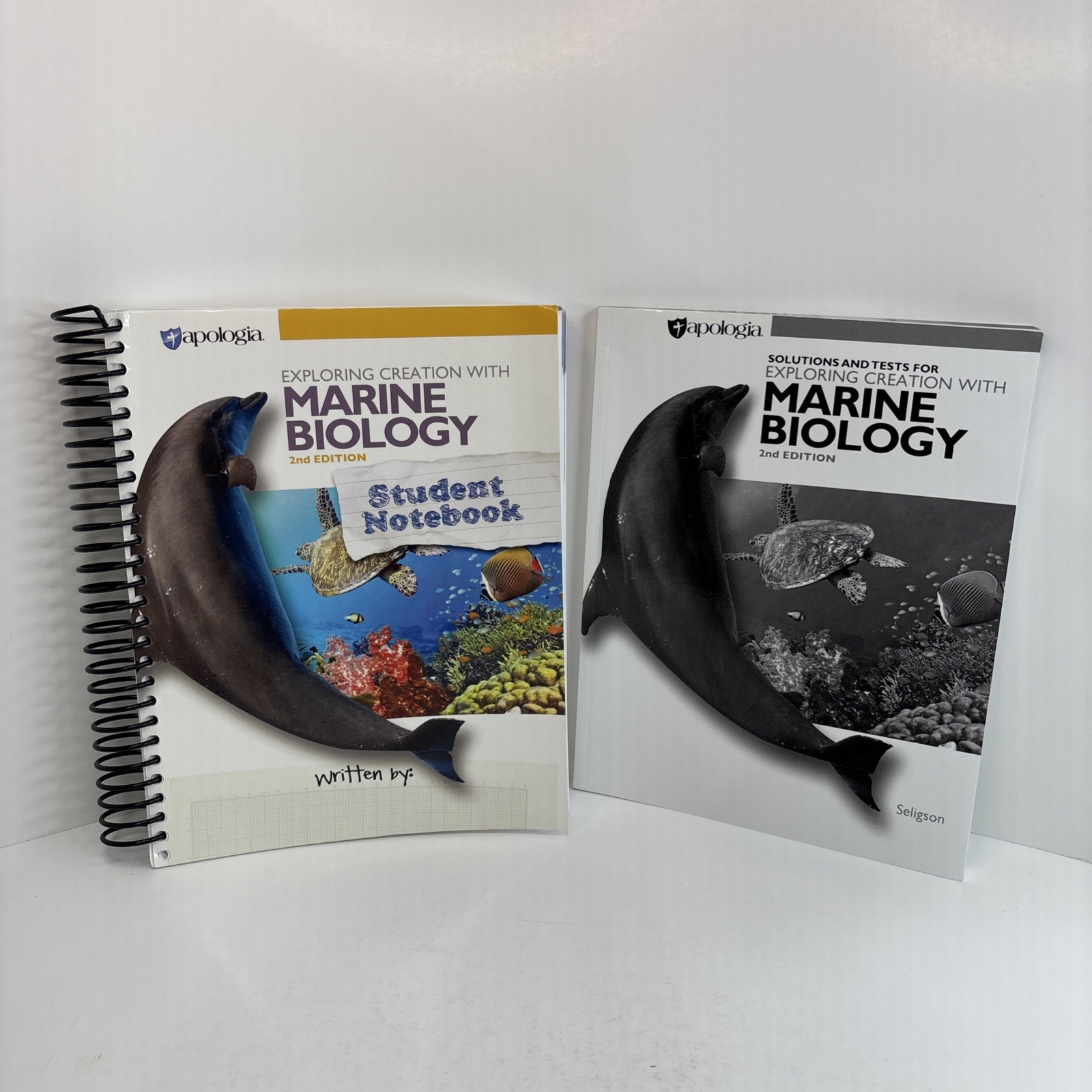 Apologia Exploring Creation Marine Biology 2nd Ed Student Notebook and Solutions