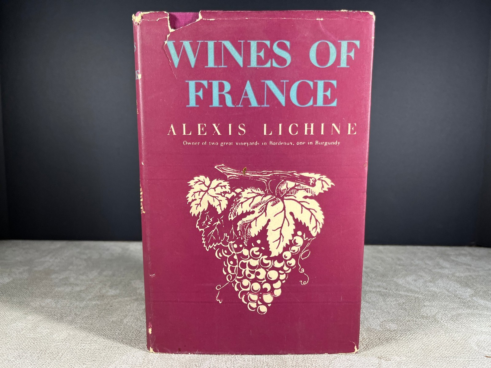 1958 The Wine and Brandy Districts of France by Alexis Lichine