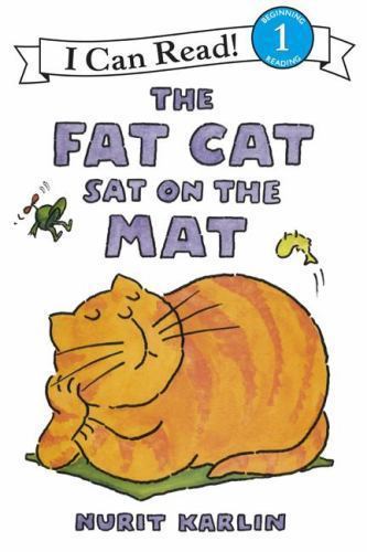 The Fat Cat Sat on the Mat (I Can Read Level 1) – Paperback – VERY GOOD
