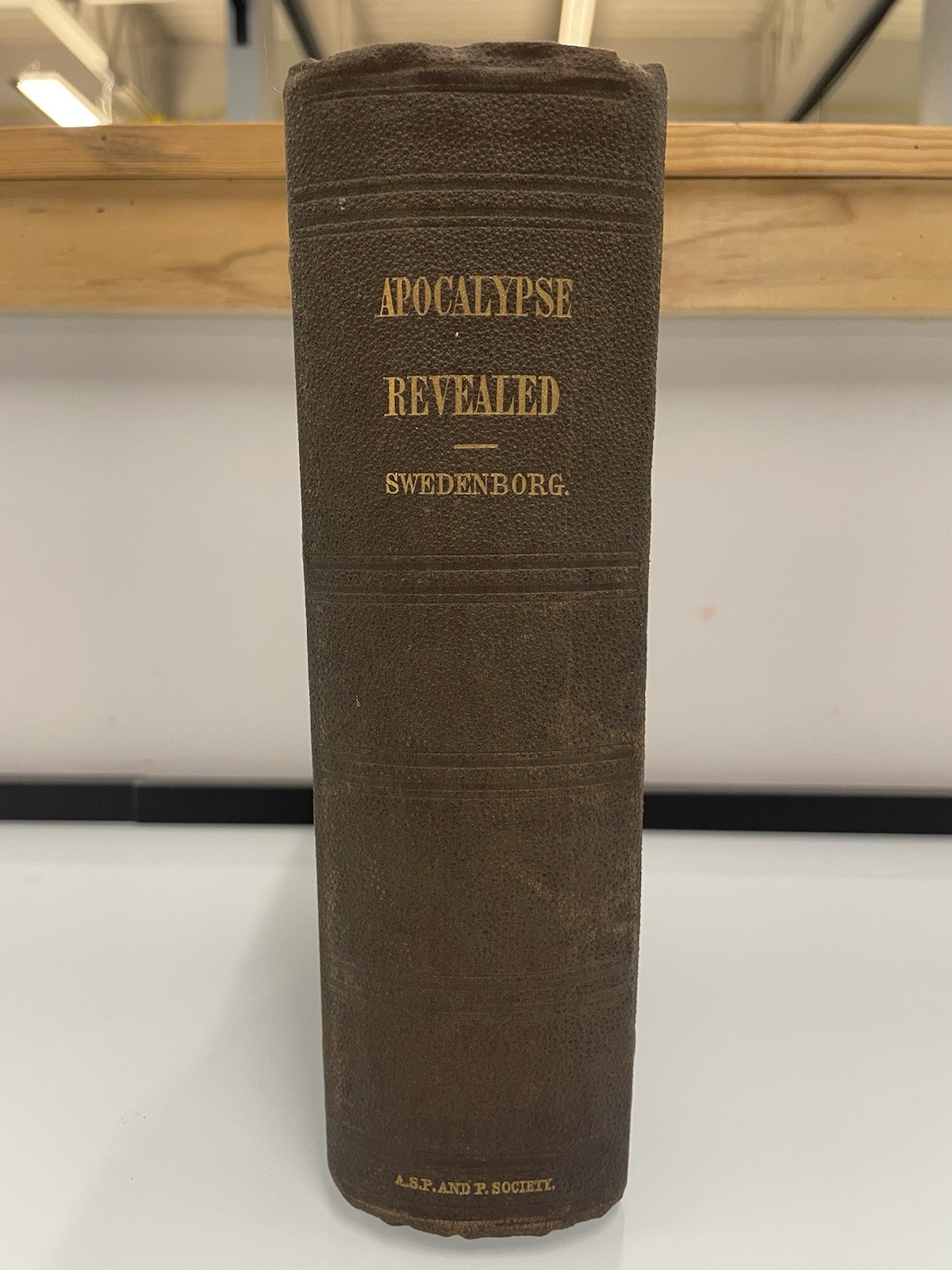 APOCALYPSE REVEALED by Emanuel Swedenborg 1883 Christian Occult Antique Book