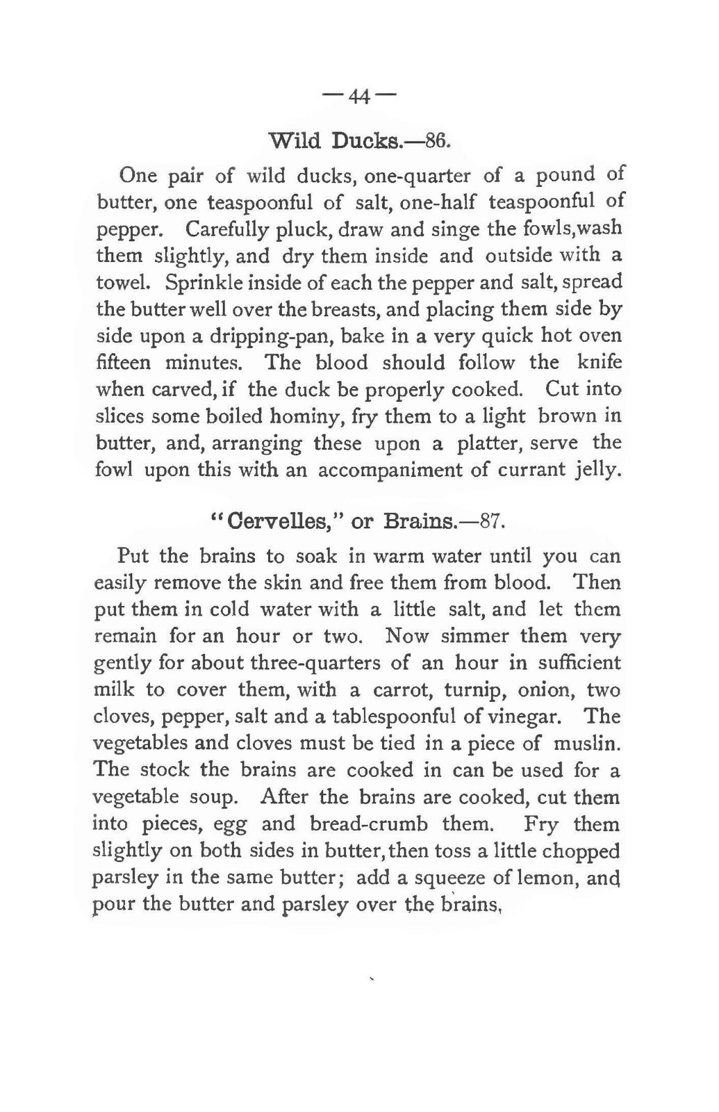 1897 The Way To a Man’s Heart A Cook Book 183 Pages