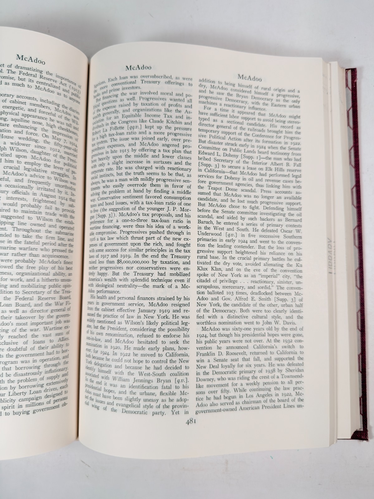 Dictionary of American Biography 1973, Supplement 3 1941 – 1945 ISBN 0684131994