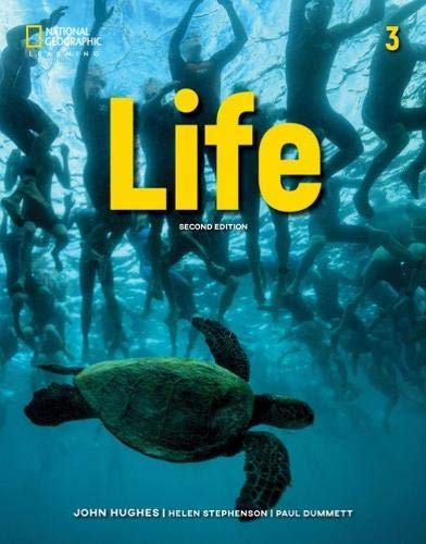 LIFE 3 WITH WEB APP (NGL LIFE) By John Hughes & Paul Dummett Excellent Condition