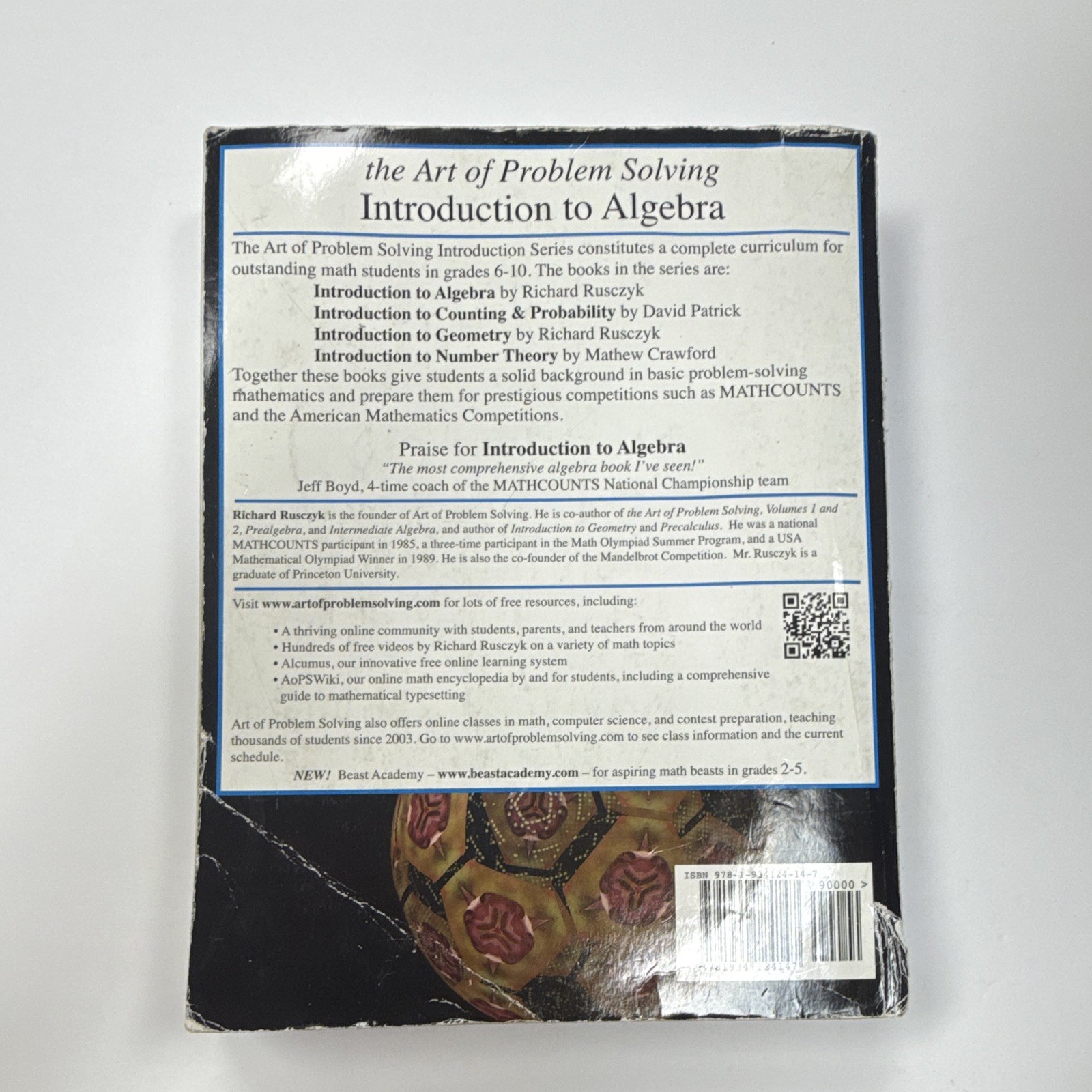Art of Problem Solving Introduction to Algebra 2nd Ed Rusczyk PB 2007 ISBN