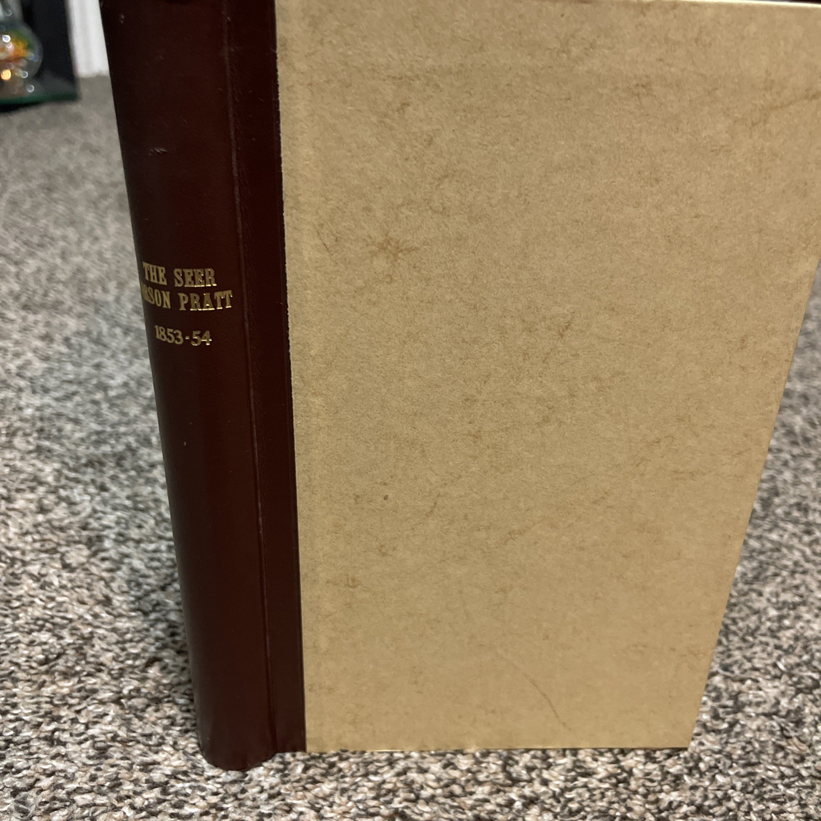 The Seer 1853-54 by Orson Pratt republished by Eugene Wagner