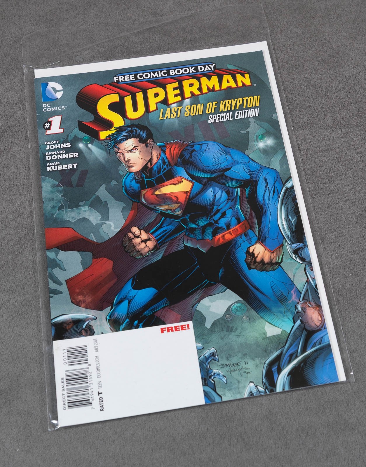 Superman Last Son Of Krypton #1 DC Free Comic Book Day 2013