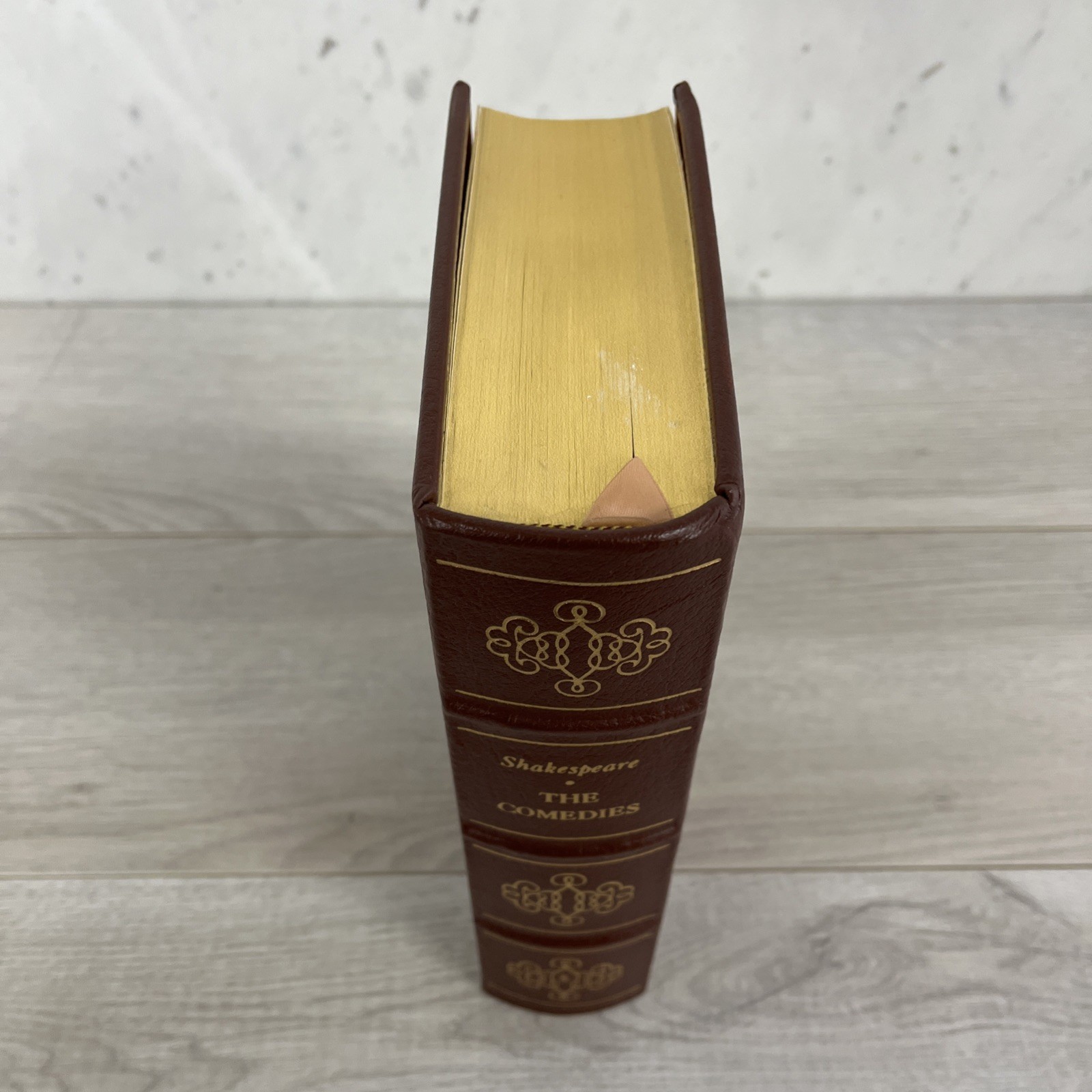 Easton Press The Comedies Of William Shakespeare Book 1980 Leather Vintage