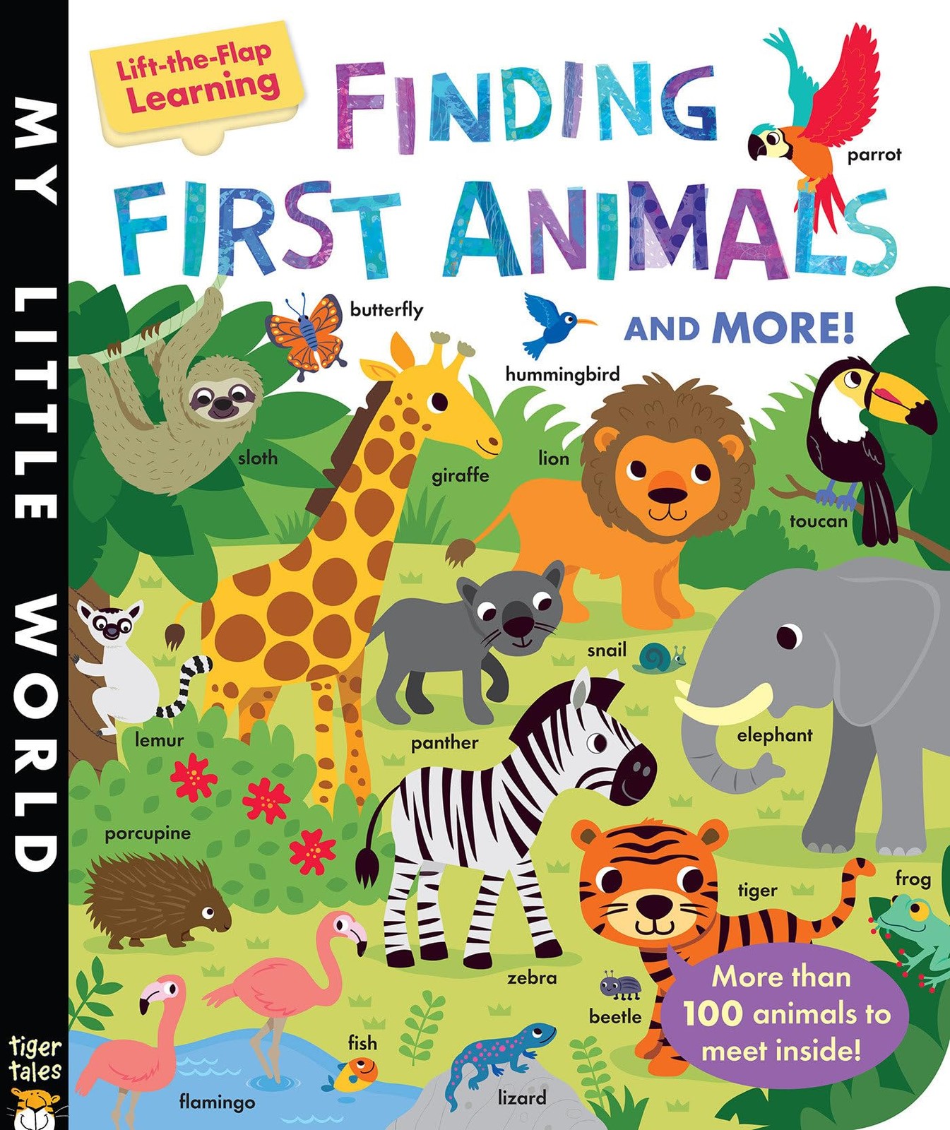 Finding First Animals and More! (My Little World) – board book Walden, Libby…