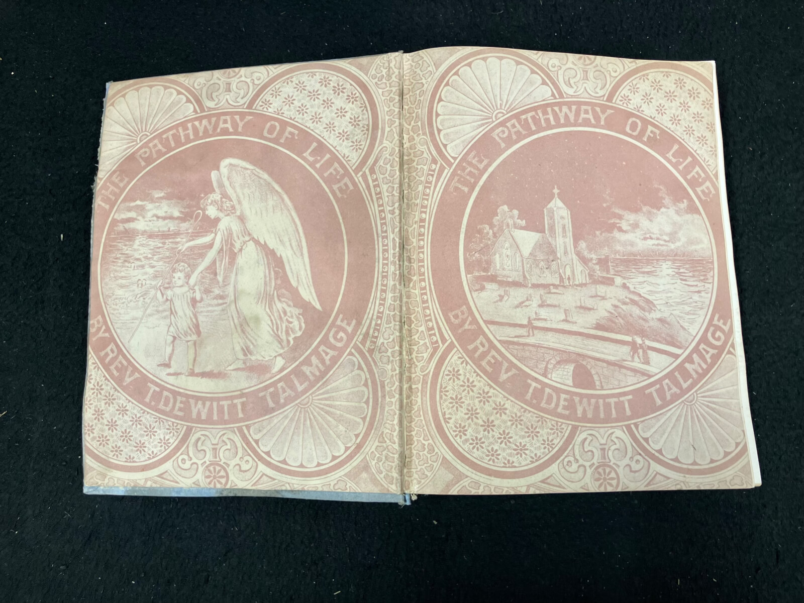1894 THE PATHWAY OF LIFE T DEWITT TALMAGE HC 300 IMAGES 544 PAGES