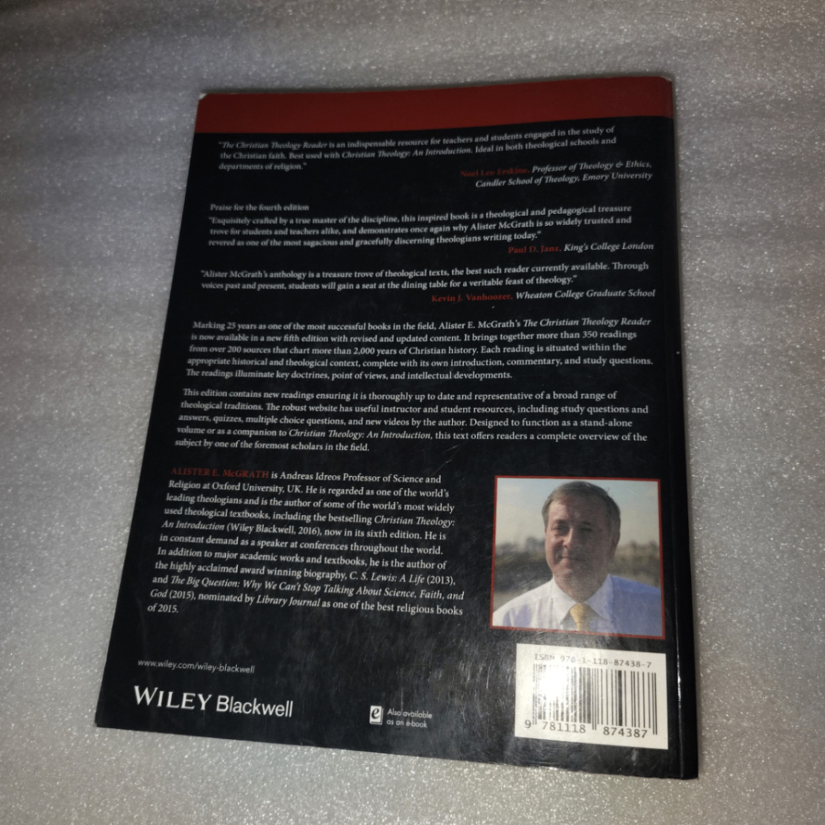 Christian Theology Reader McGrath 2017 5th Ed 25th Anniv Wiley Blackwell