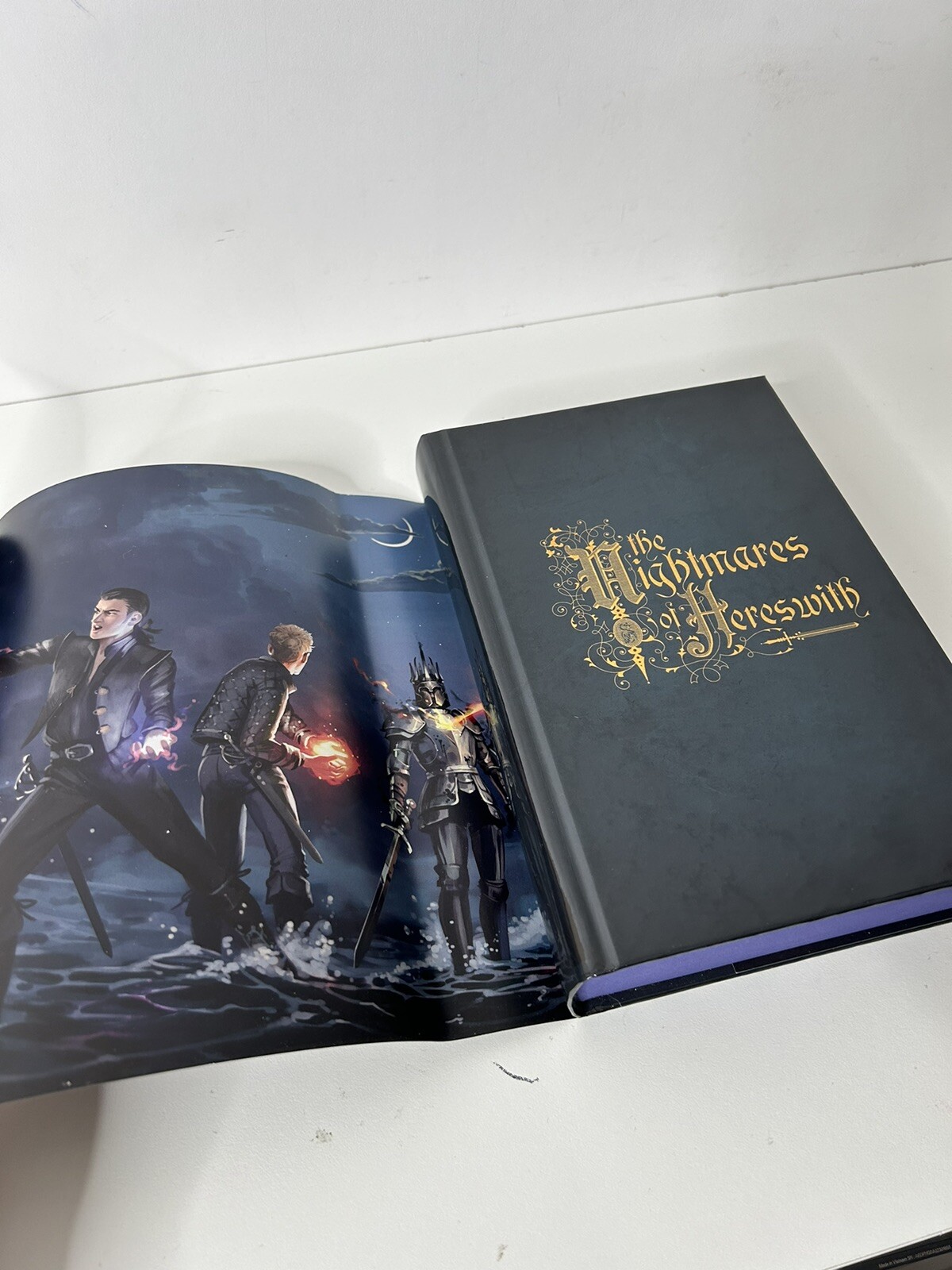 Litjoy Crate Book Box Dreams Lie Beneath Signed Sprayed Edges Reversible Jacket