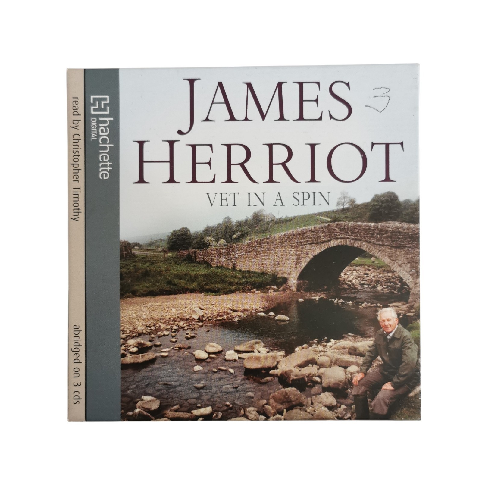 Vet In A Spin By James Herriot CD-Audio Book Read By Christopher Timothy