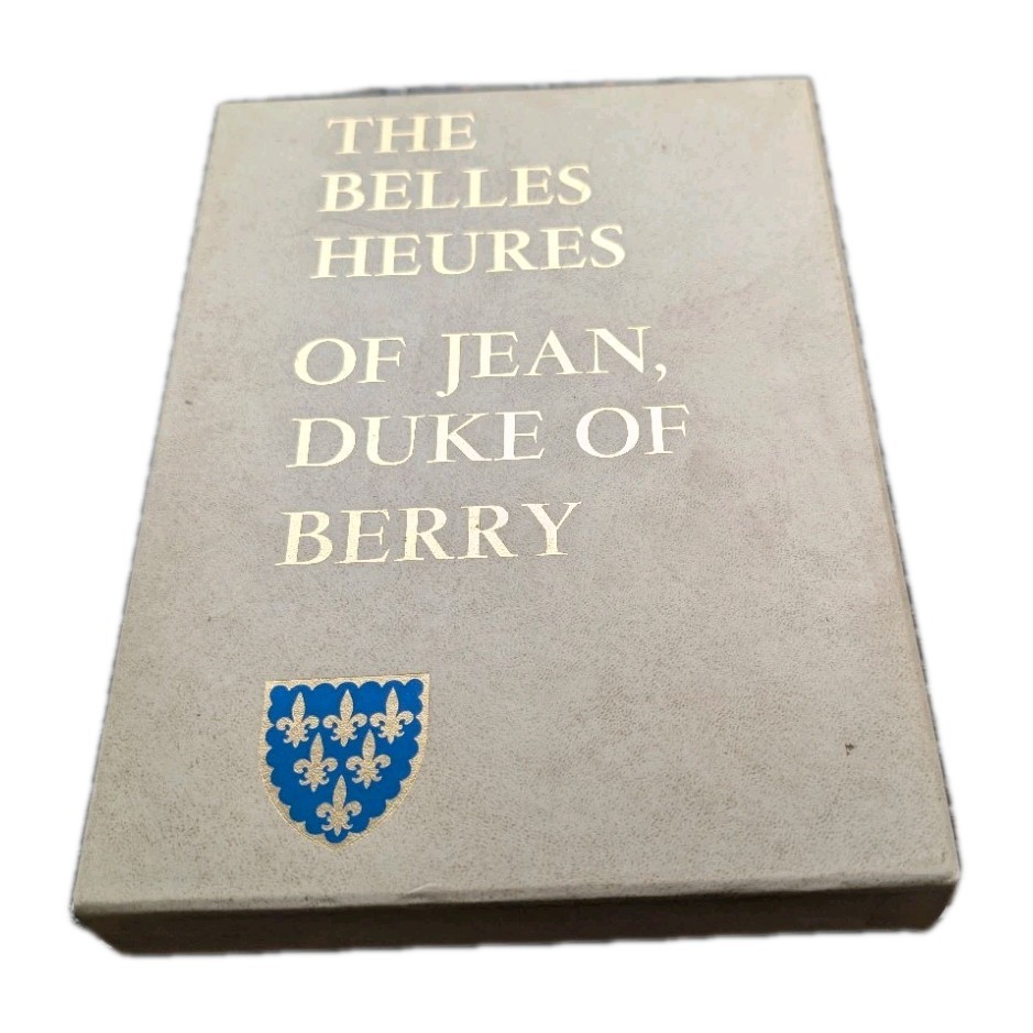 The Belles Heures of Jean, Duke of Berry; Hardcover Slipcase, 1974 Meiss Beatson