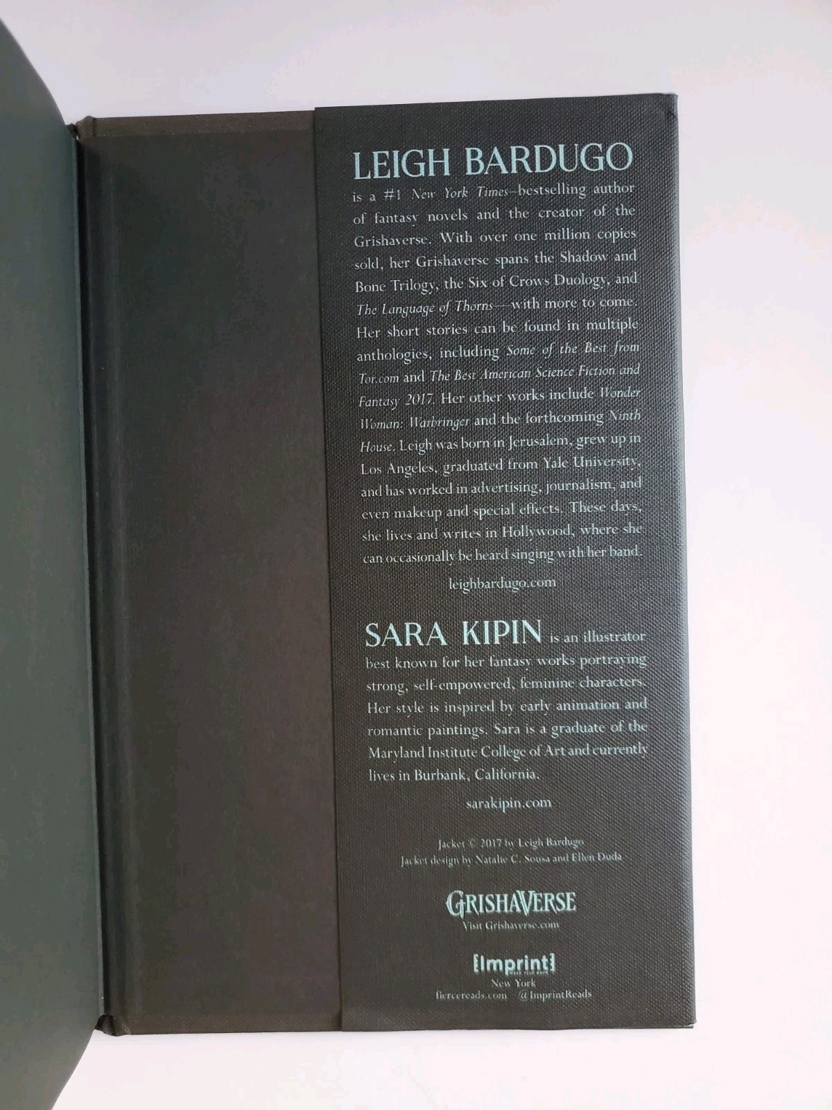 Signed Language of Thorns by Leigh Bardugo 1st/1st Hardcover 2017 Imprint