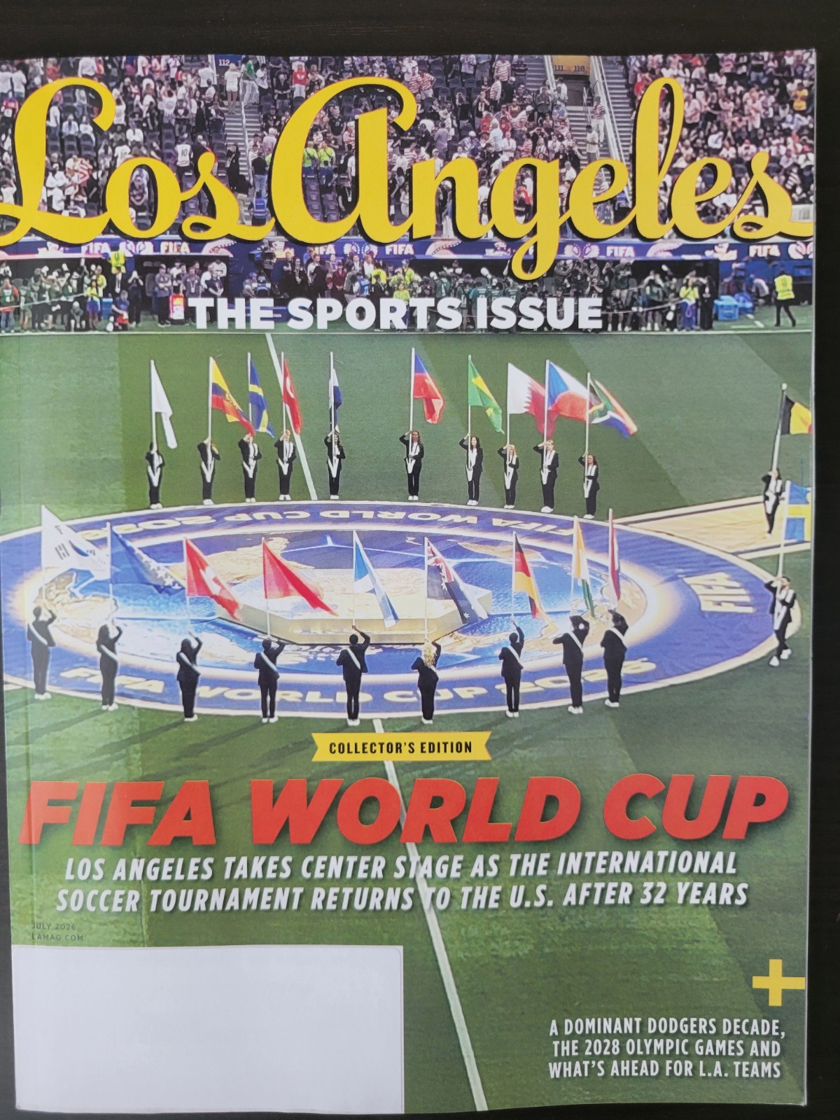 LA Los Angeles Magazine July 2026 FIFA World Cup The Sports Issue