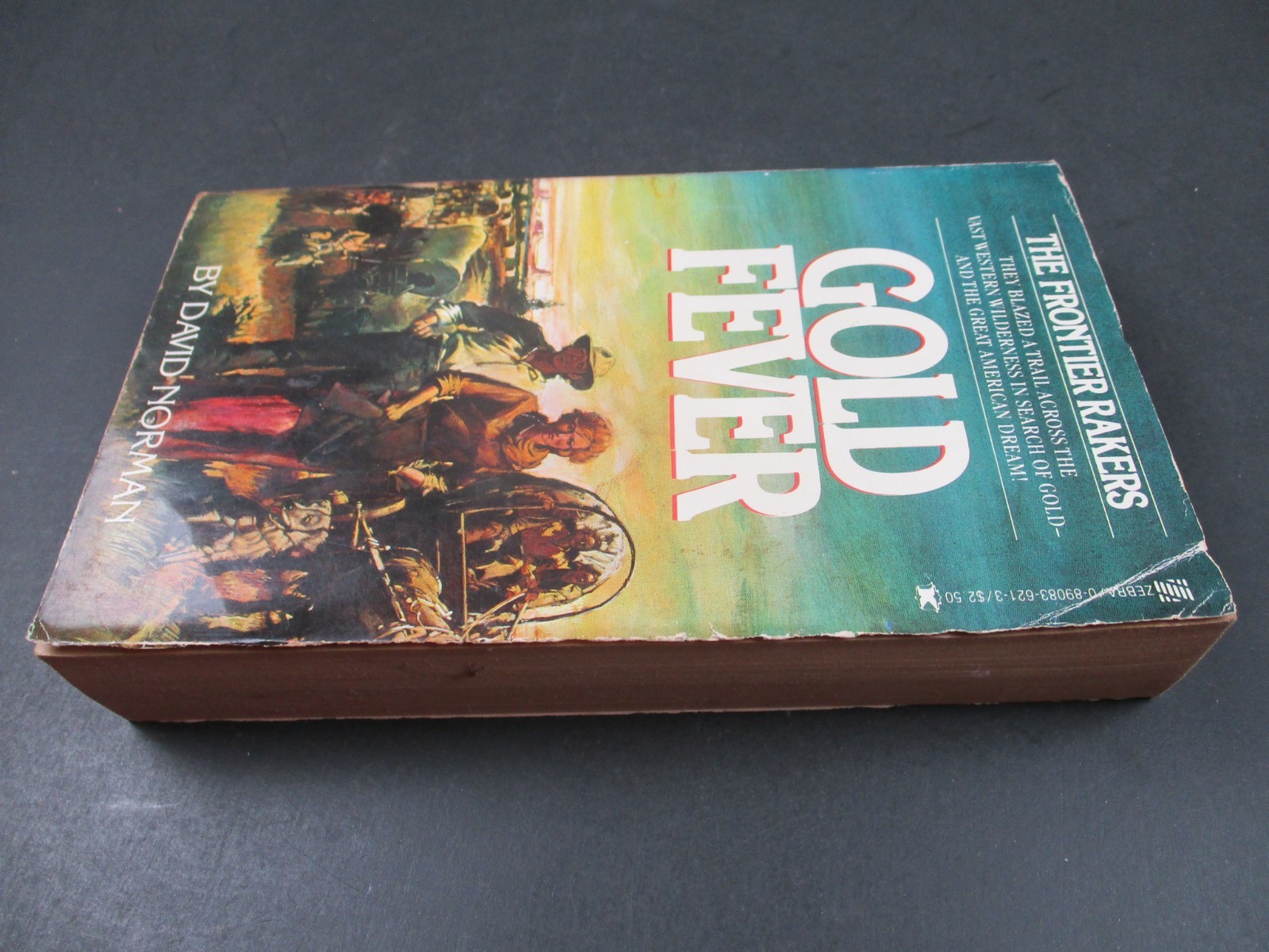GOLD FEVER by David Norman Zebra Book 1980 Paperback PB Western/History
