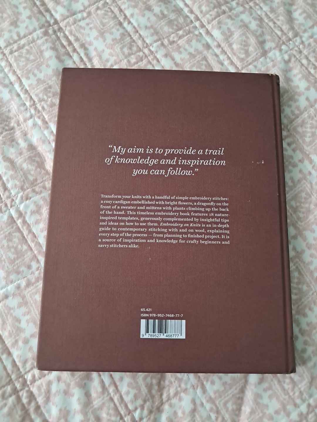 Embroidery on Knits Judit Gummlich Laine Publishing 2023 Hardcover