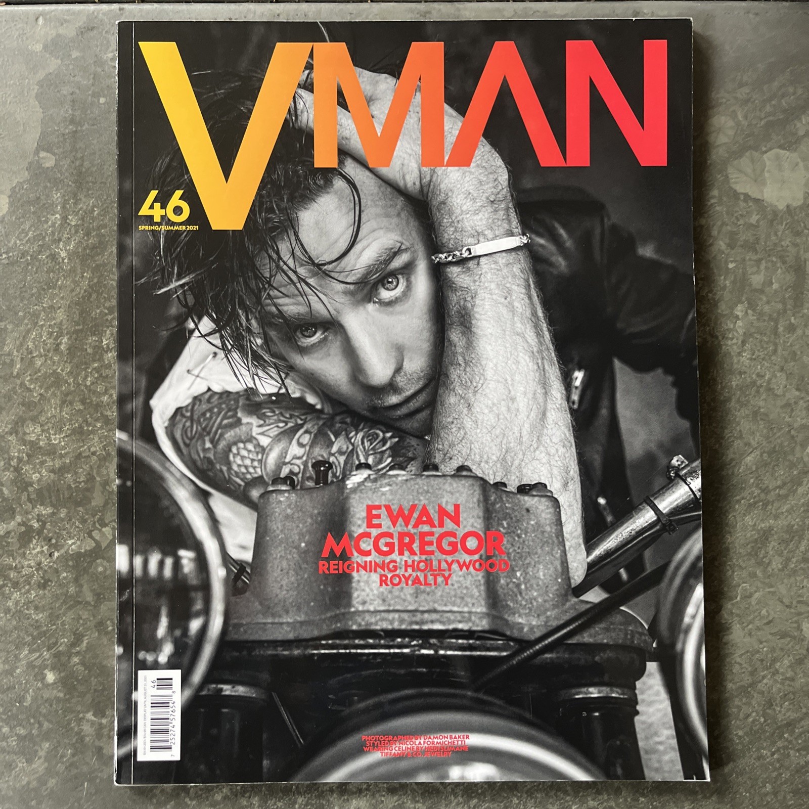 V Man VMan Magazine 46 Ewan McGregor Men Fashion Hollywood Royalty Spring 2021