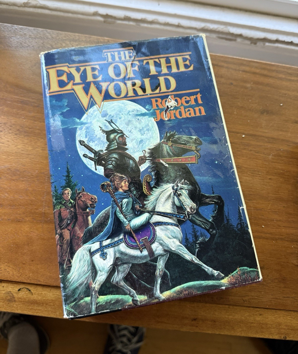 The Eye of the World Robert Jordan Wheel of Time Hardcover DJ TOR 1990 BCE