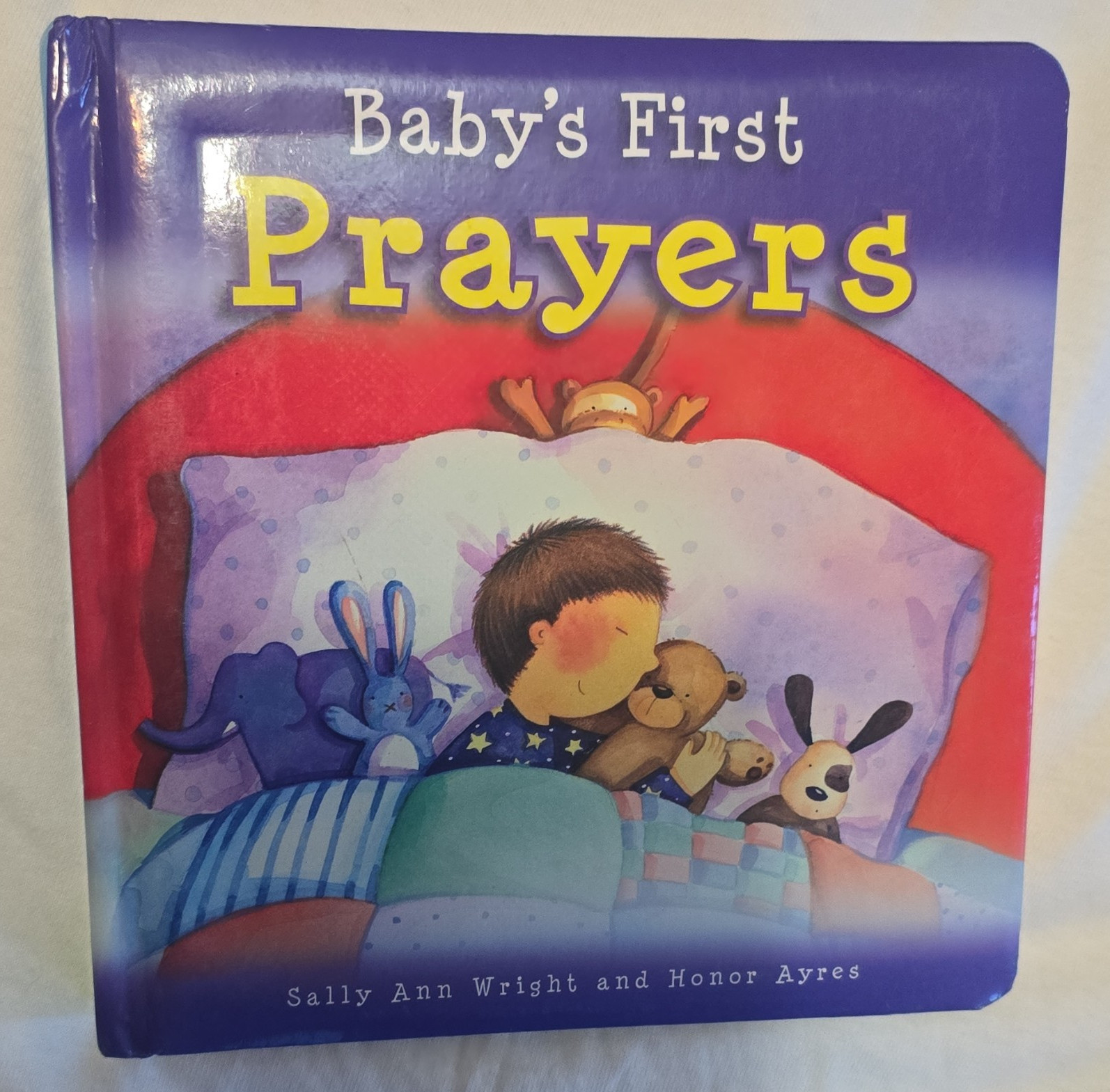 Sally Ann Wright & Honor Ayres Baby’s First Prayers Board Book 2013 Illus