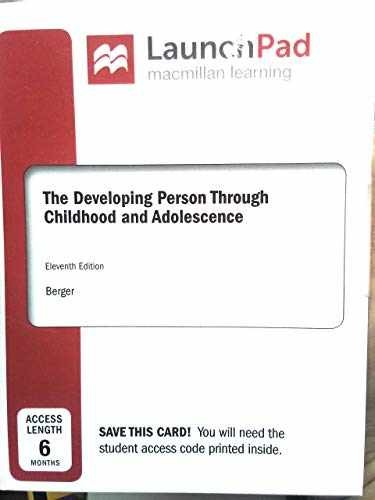 LaunchPad for – Printed Access Code, by Berger Kathleen Stassen – New a